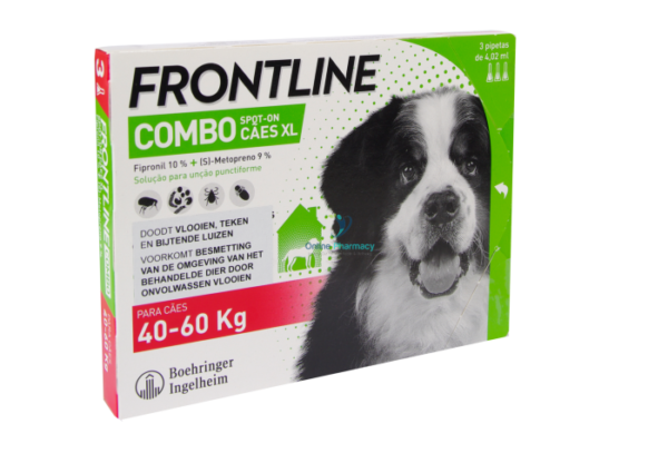 Frontline Combo Spot-on Treatment for X-Large Dogs (40-60kg) - 6 Pipettes