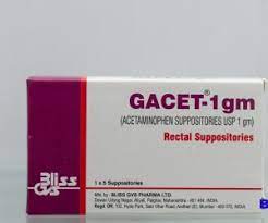 GACET SUPPOSITORY 1G