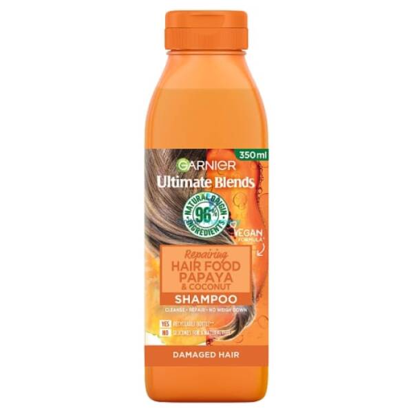 Garnier Ultimate Blends Hair Food Shampoo Papaya - 350ml