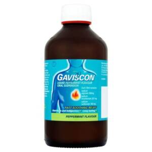Gaviscon Liquid Peppermint Oral Suspension - 300ml/600ml