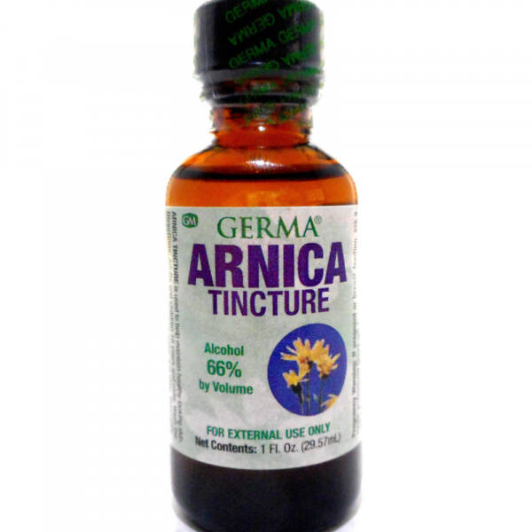 Germa Tintura de Arnica Tincture Bruises Arthritis Muscle Joint Pain Insect Bite