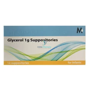 GLYCEROL 1G SUPPOSITORY FOR INFANTS 12?S