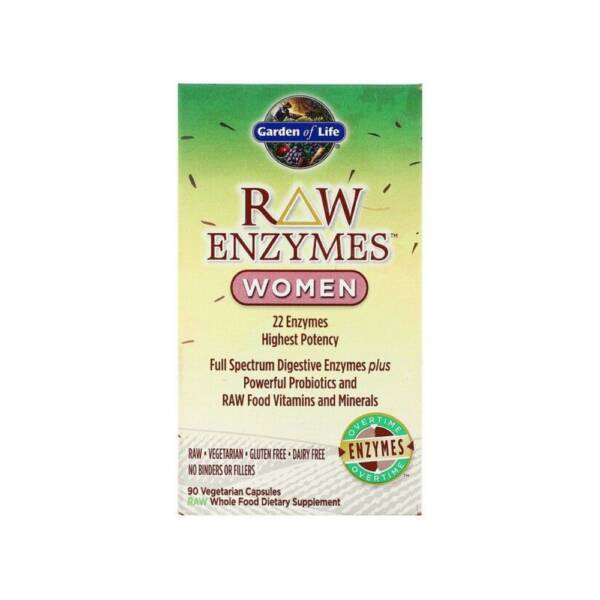 Garden of Life Raw Enzymes Women