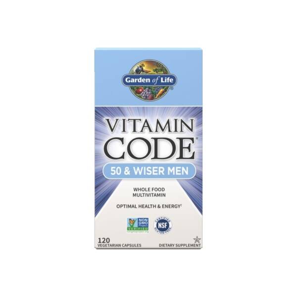 Garden of Life Vitamin Code 50 & Wiser Men