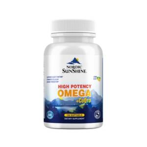 Nordic Sunshine High Potency Omega 1280mg Plus COQ10 100mg