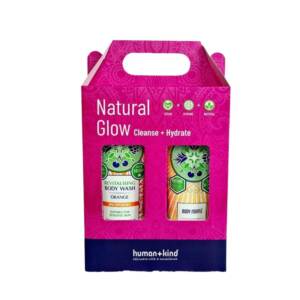 Human + Kind Natural Glow Cleanse + Hydrate Set
