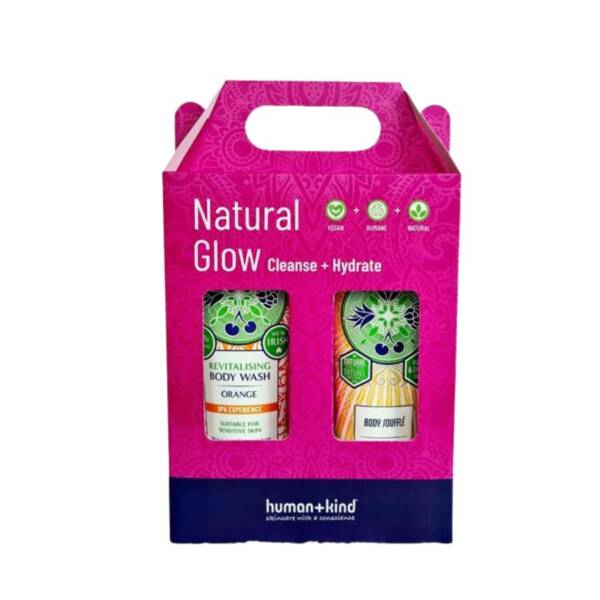 Human + Kind Natural Glow Cleanse + Hydrate Set