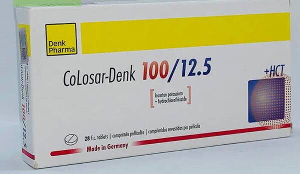 COLOSAR DENK 100/12.5 MG X 28 TABS
