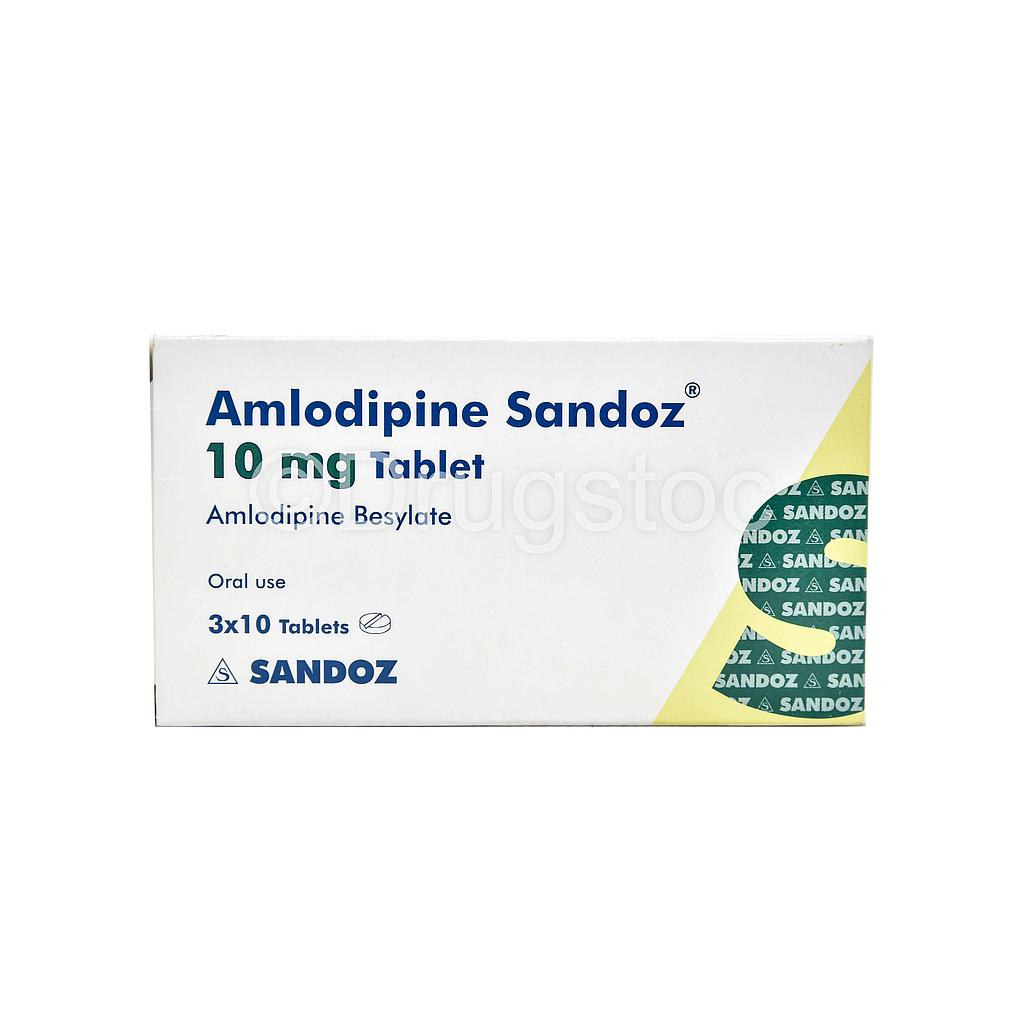 AMLODIPINE 10MG X 30 TAB