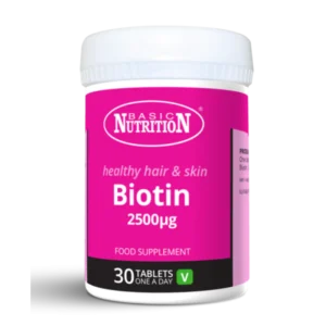 BASIC NUTRITION BIOTIN 2500 UG 30?S