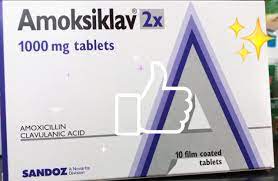 AMOKSIKLAV 1G TABLET 1 x 10