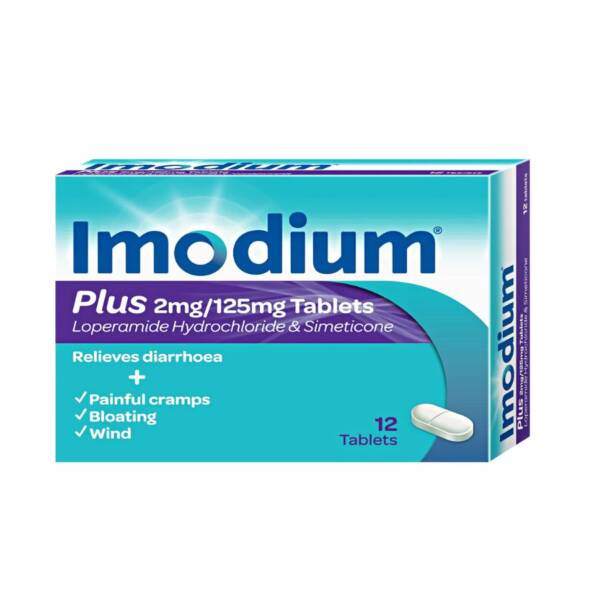 Imodium Plus Tablets