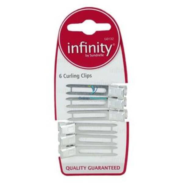 Infinity Curling Clips - 6 Pack