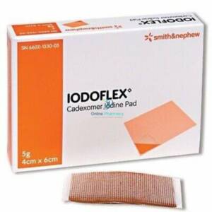 Iodoflex 0.9% Cadexomer Iodine Pads - 5G/17G/10G