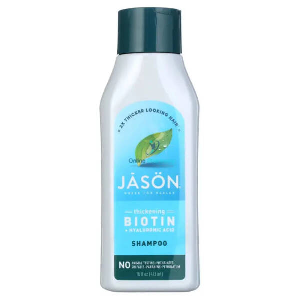 J?S?N Thickening Biotin + Hyaluronic Acid Shampoo - 473ml