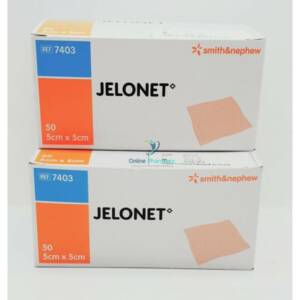 Jelonet Wound Dressings - 5cm X 5cm (50 pack)