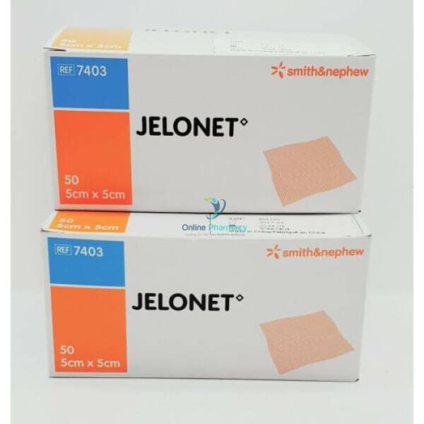 Jelonet Wound Dressings - 5cm X 5cm (50 pack)