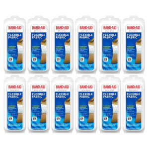 Johnson & Johnson BAND-AID Bandages Travel Kit 8 Each "12-PACK"