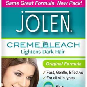 Jolen Creme Bleach Lightens Dark Hair Original Formula - 30ml