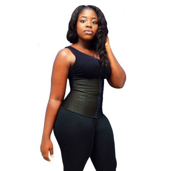 kim latex Waist Cincher With hooks only