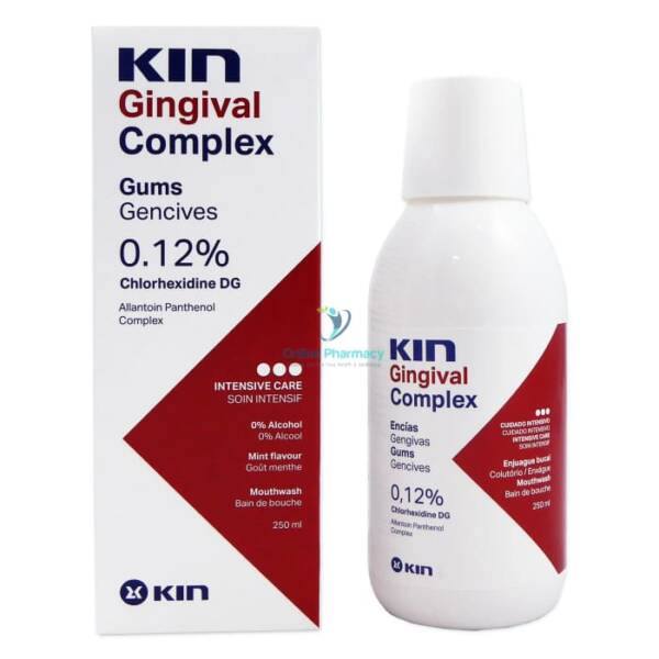 Kin Gingival Mouthwash 250ml/500ml - Prevent Gum Diseases