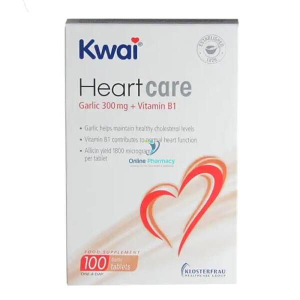Kwai Heart Care Garlic Tablets- 30/100 Pack