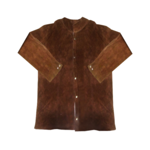 Leather Welding Jacket - Brown