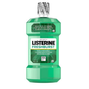 Listerine Freshburst Antiseptic Bad Breath Mouthwash, Spearmint | 250 ml