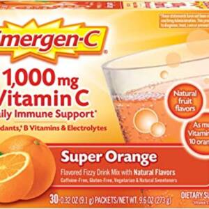 Emergen-C Fizzy Drink Diet Supplement | 30 Count