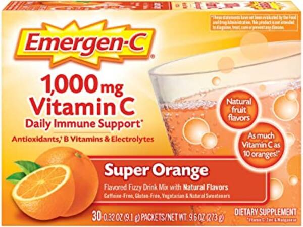 Emergen-C Fizzy Drink Diet Supplement | 30 Count