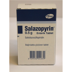 Salazopyrin (Sulfasalazine) 50 tablet imported