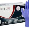 Blue Latex Examination Gloves Powder Free