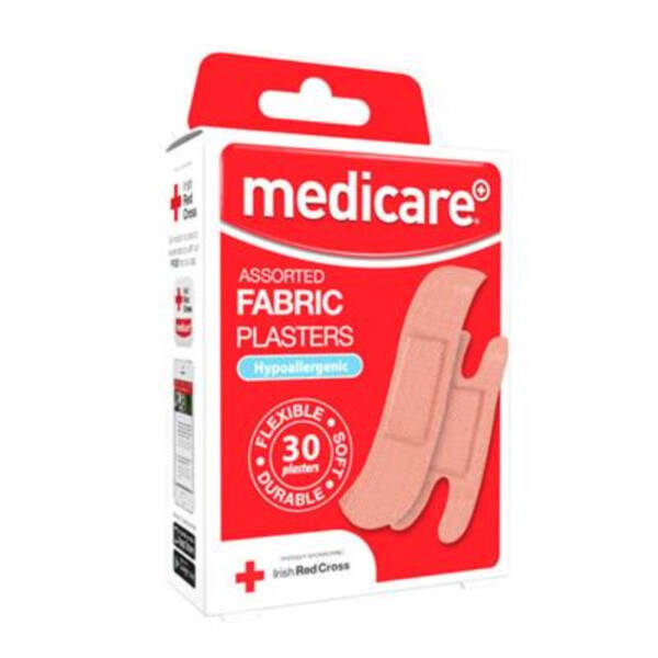 Medicare Fabric Plasters - 30 Pack