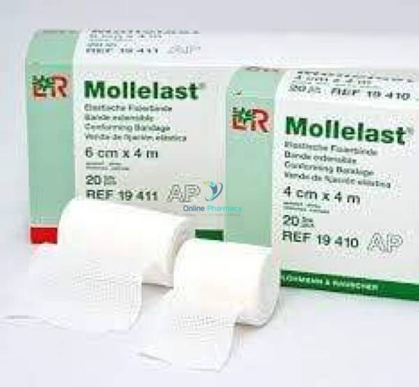 Mollelast Retention & Compression Bandage - 3 Sizes