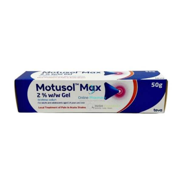 Motusol 2% Teva - 50G