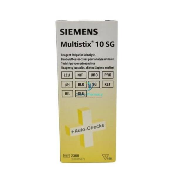 Multistix 10 SG Reagent Strips for Urinalysis - 100 Pack 2300