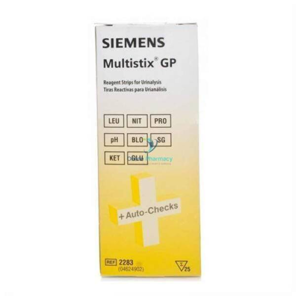 Multistix GP Reagent Strips for Urinalysis - 25 Pack 2283