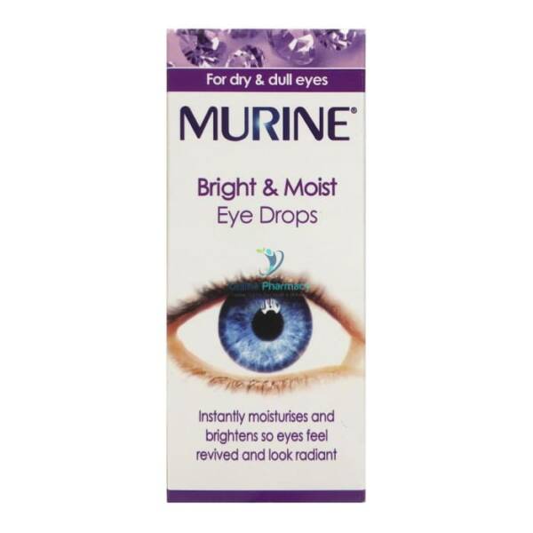 Murine Bright & Moist Eye Drops - 15ml