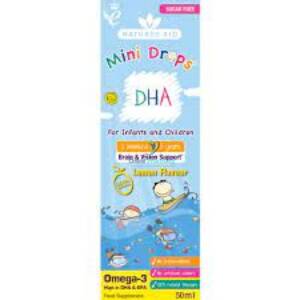 Nature's Aid DHA Drops Lemon - 50ml