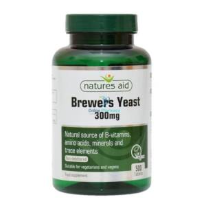 Natures Aid Brewers Yeast 300mg - 500 Pack