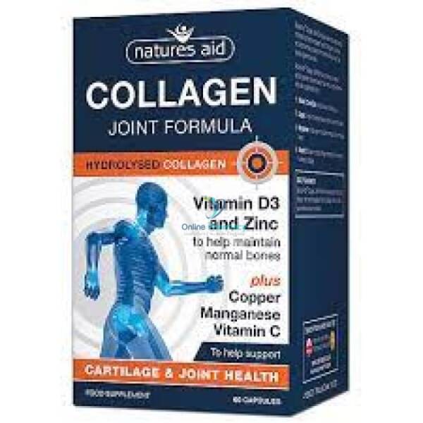 Natures Aid Collagen Joint Formula - 60 Pack