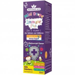 Natures Aid Mini Drops Immune Plus - 50ml