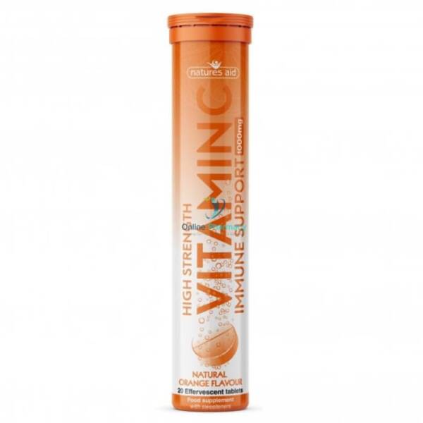 Natures Aid Vitamin C 1000mg Effervescent - 20 Pack