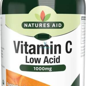 Natures Aid Vitamin C 1000mg Low Acid - 30 Pack