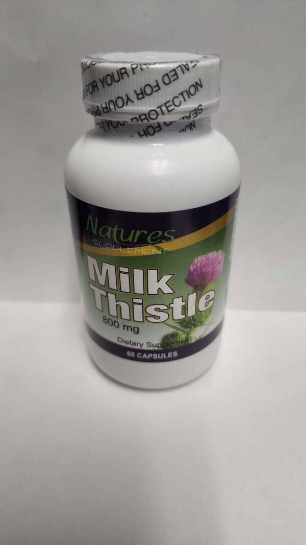 Natures Dietary Supplement Milk Thistle 800 mg