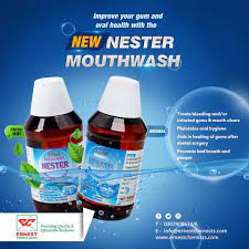NESTER MOUTHWASH (CHLORHEXIDINE 0.2%) 300ML ORIG.