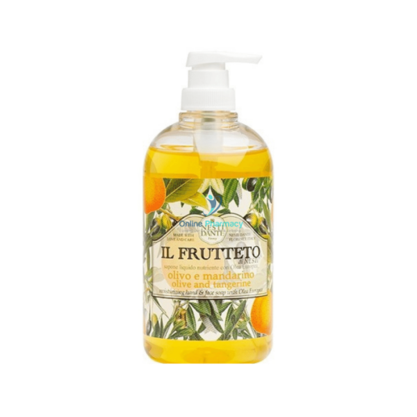 Nesti Dante Il Frutteto Olive Oil & Tangerine Liquid Soap 500ml