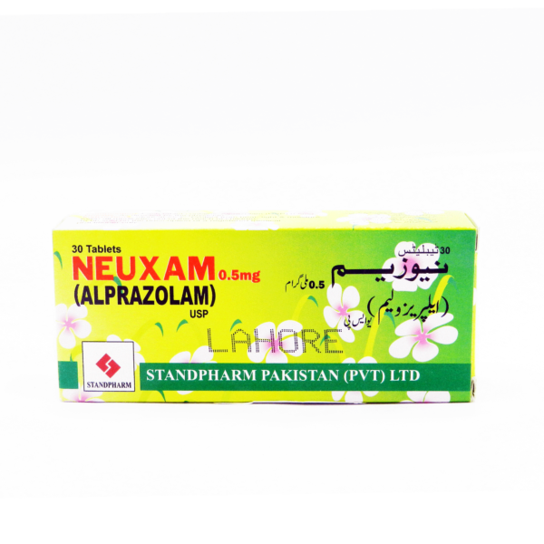 Neuxam tablet 0.5 mg 3_10?s(Alprazolam)
