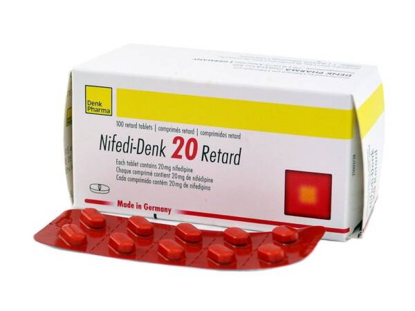 NIFEDI-DENK 20MG TABS 100?S