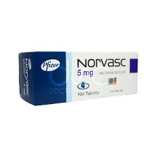 AMLODIPINE (NORVASC) 5MG TABS 100?S